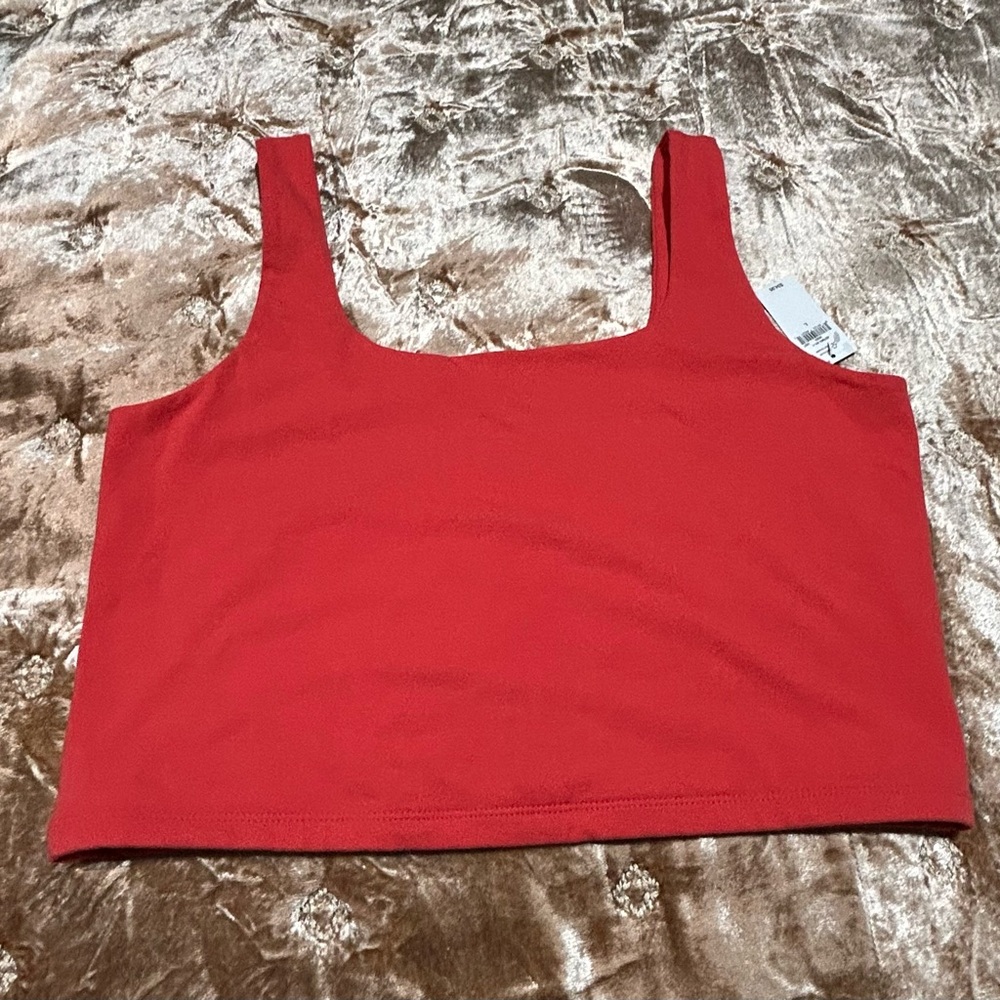 GAP Red Knit Top